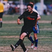 photo man playing soccer