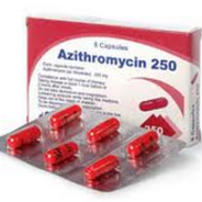 photo Azithromycin box + capsules