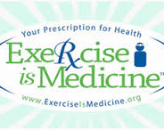 graphic "Excercise is Medicine" logo