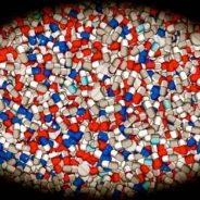 photo of huge amount of colored capsules medicine
